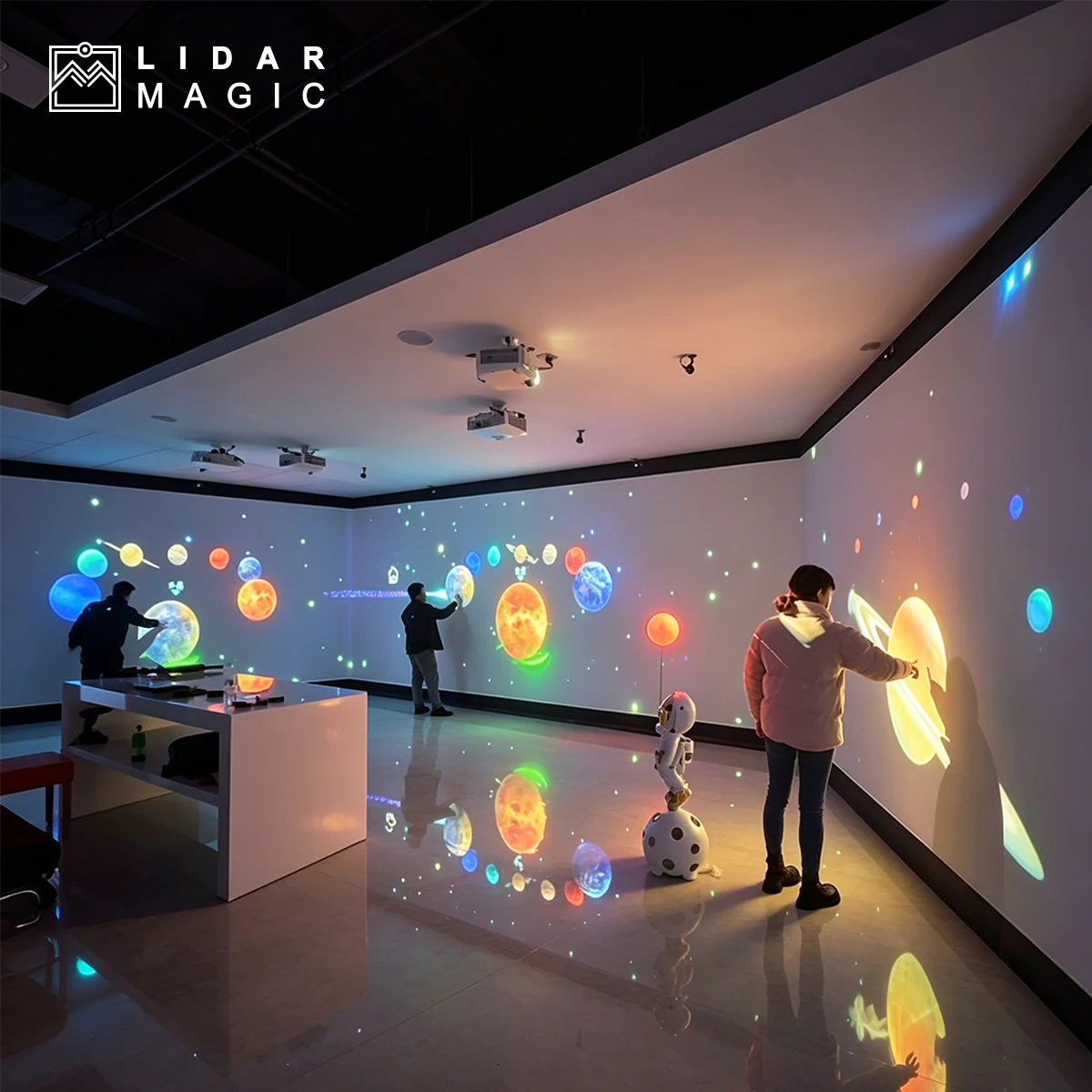 LiDARMagic 2D 166Hz 10sqm Hochfrequenz Interaktives LiDAR LM-G10